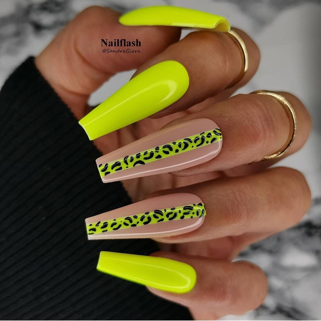 20 SuperBright Neon Green Nail Designs Perfect For Summer Melody Jacob