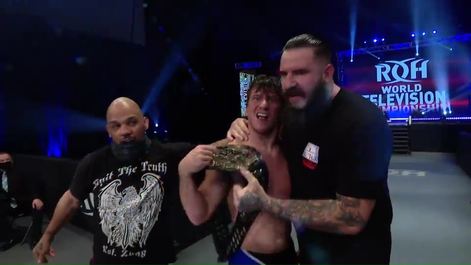Tony Deppen conquista o ROH World Television Championship