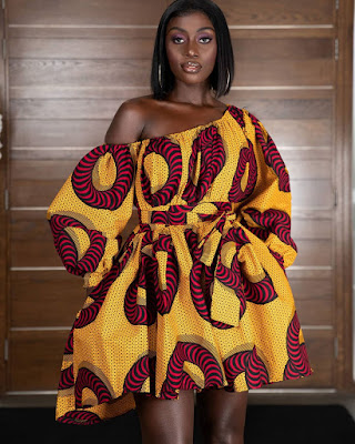 Short Ankara Gown Styles 2020: New Design for ladies!!