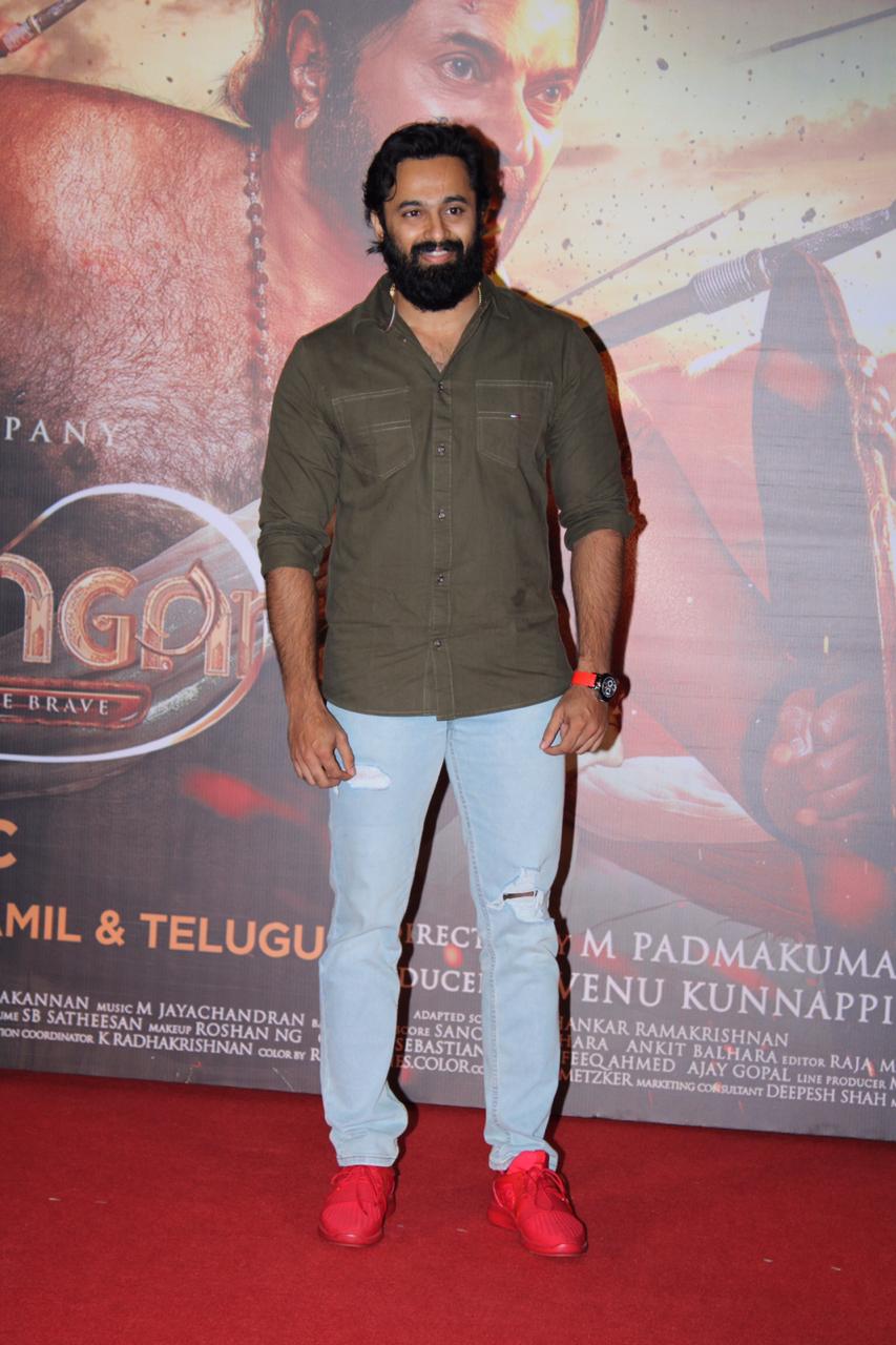Megastar Mammootty and the cast launched the Hindi trailer of 'Mamangam