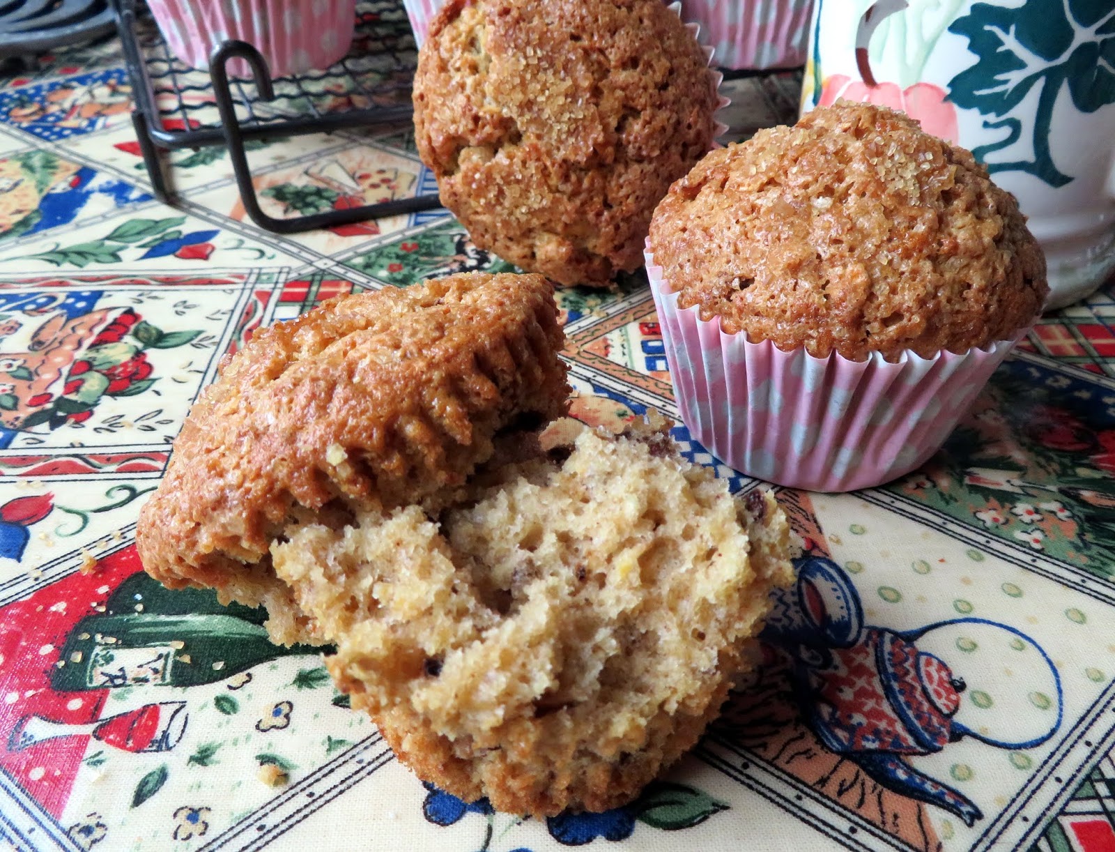 Crunchy Topped Maple Walnut Oatmeal Muffins The English Kitchen