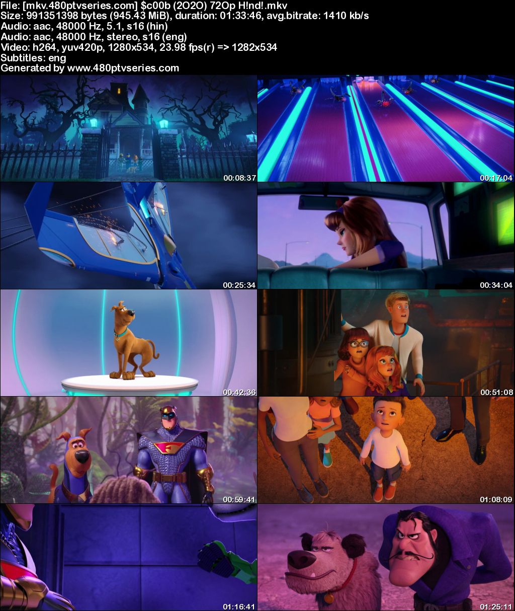 Watch Online Free Scoob! (2020) Full Hindi Dual Audio Movie Download 480p 720p Bluray