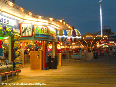 The Sights on the Boardwalk in Wildwood New Jersey