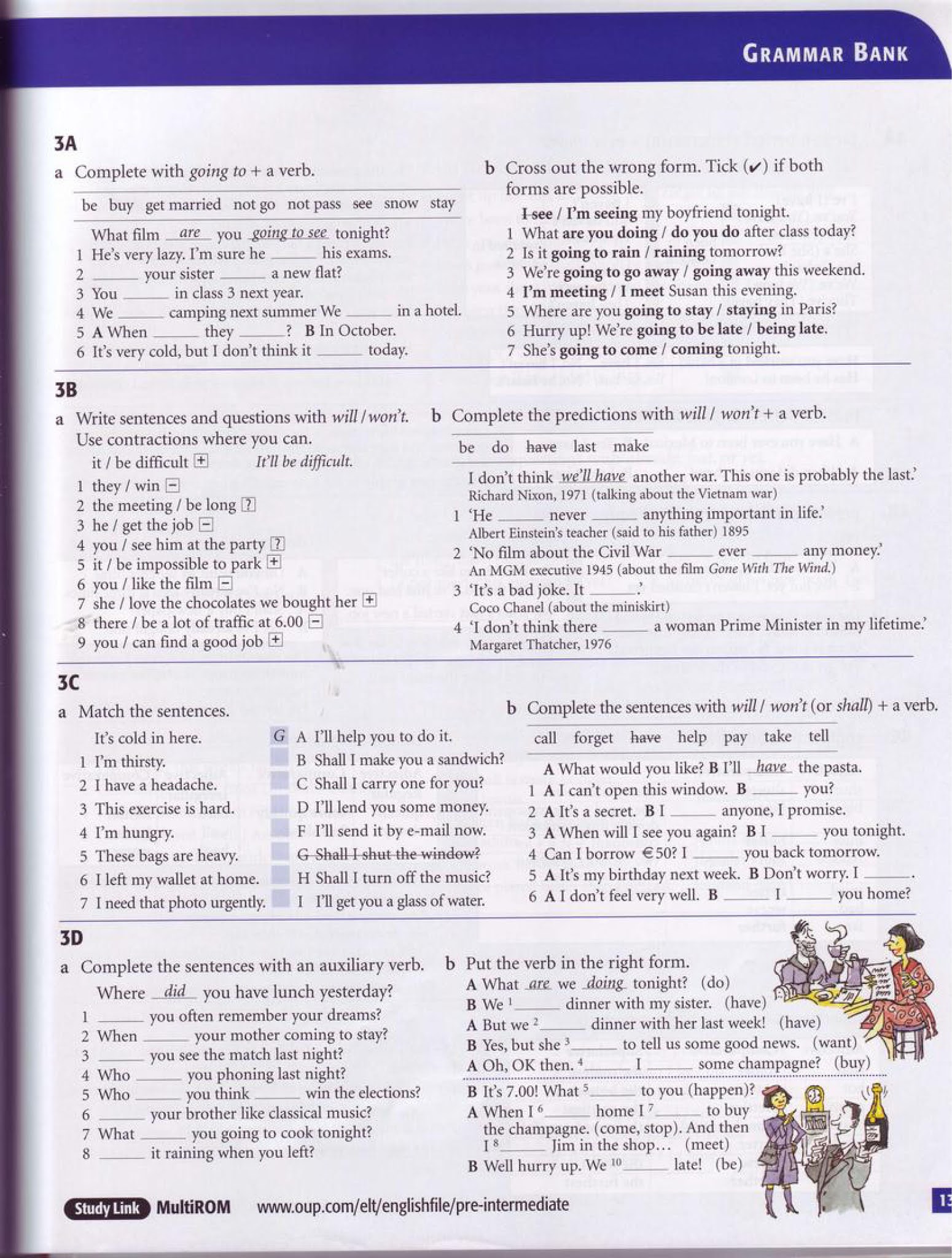 Grammar bank ответы по английскому. Grammar bank ответы. What does your brother like. Write the short form. What does your brother like.