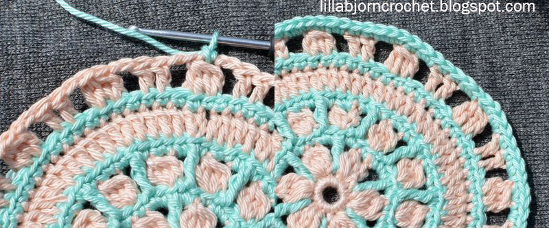 north sea mandala free pattern lillabjörn s crochet world