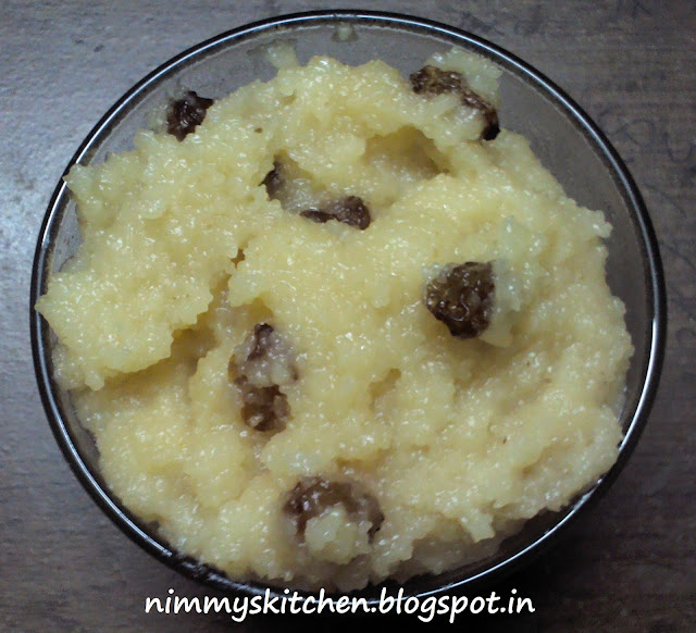 Nimmy's Kitchen Rava Kesari