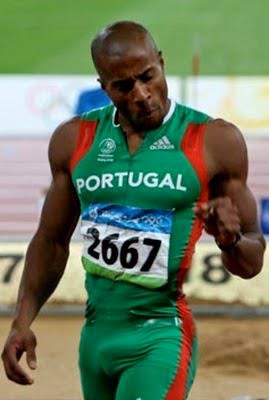 Male Athletes World: Track and field: A portuguese athlete at Beijing