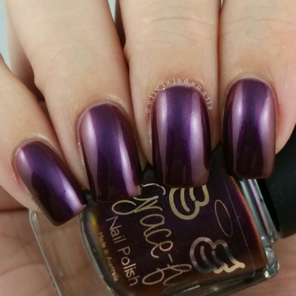 Grace-full Nail Polish Where You Lead swatched by Olivia Jade Nails