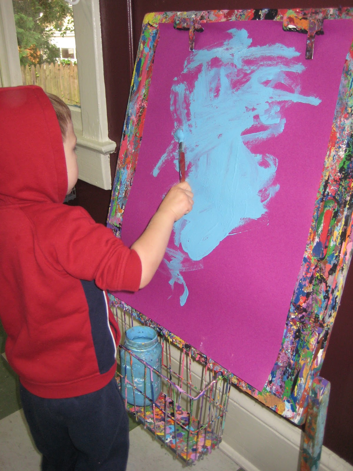retrospective Easel Painting