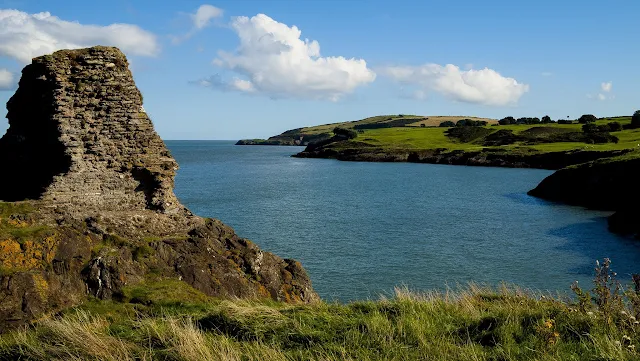 Ruins of the Black Castle in County Wicklow