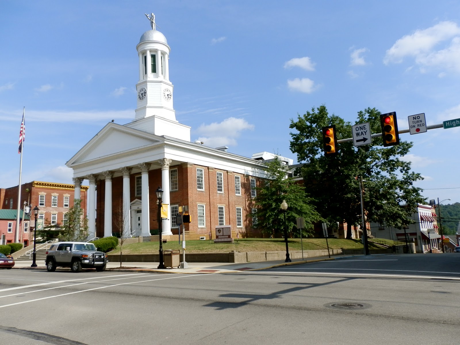 Swpa rural exploration greene county pa courthouse clock tower
