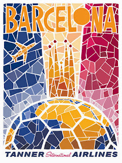 ilustração de Barcelona