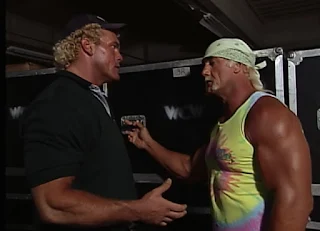 WCW Uncensored 2000 - Sid Vicious and Hulk Hogan talk backstage