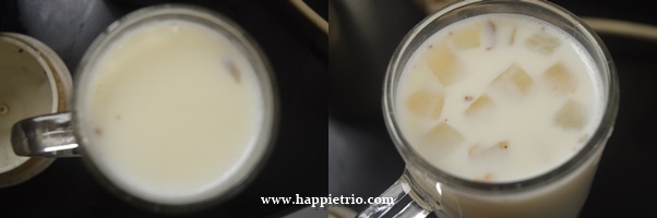 Step 4 - Nungu Paal Recipe| Ice Apple Milk 