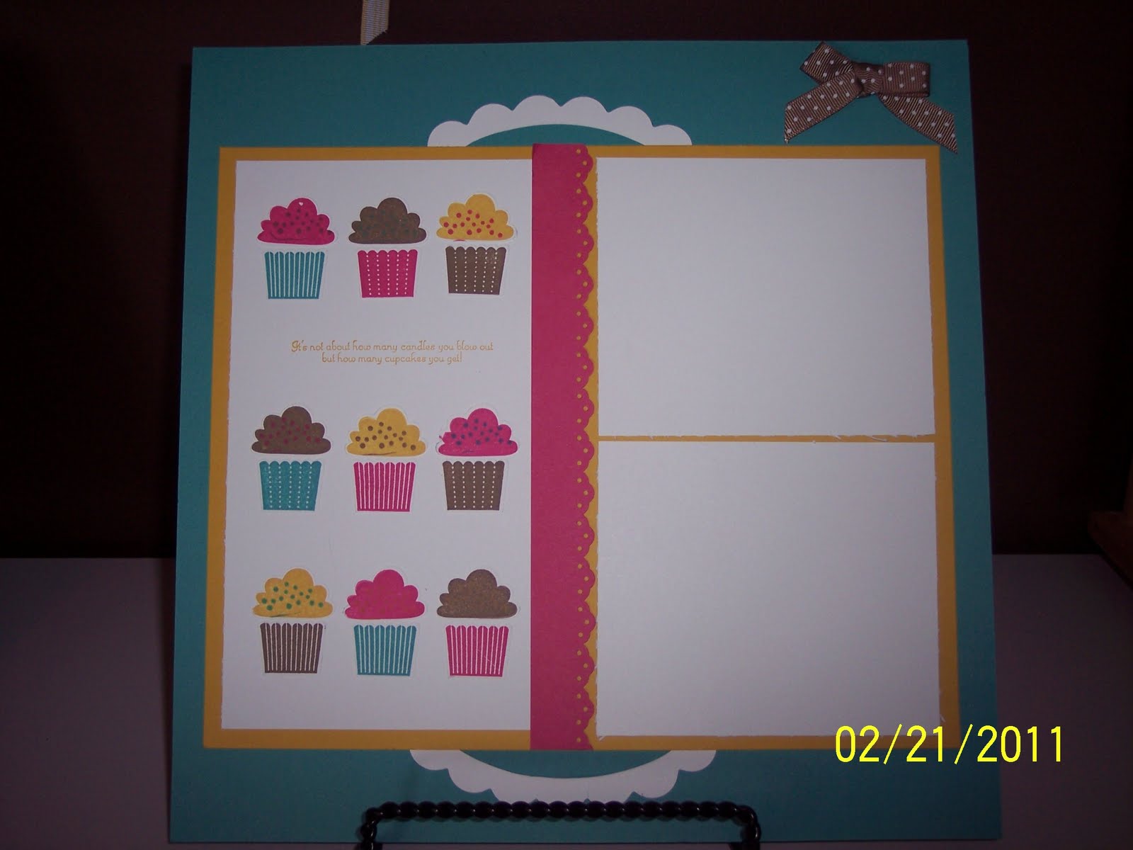 Stiletto Crafts BuildACupcake Layout