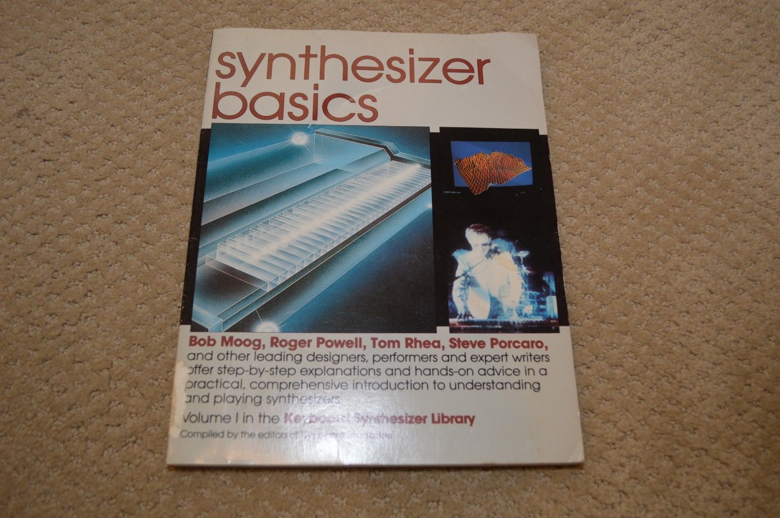 MATRIXSYNTH Synthesizer Basics Synth Book by Bob Moog, Roger Powell
