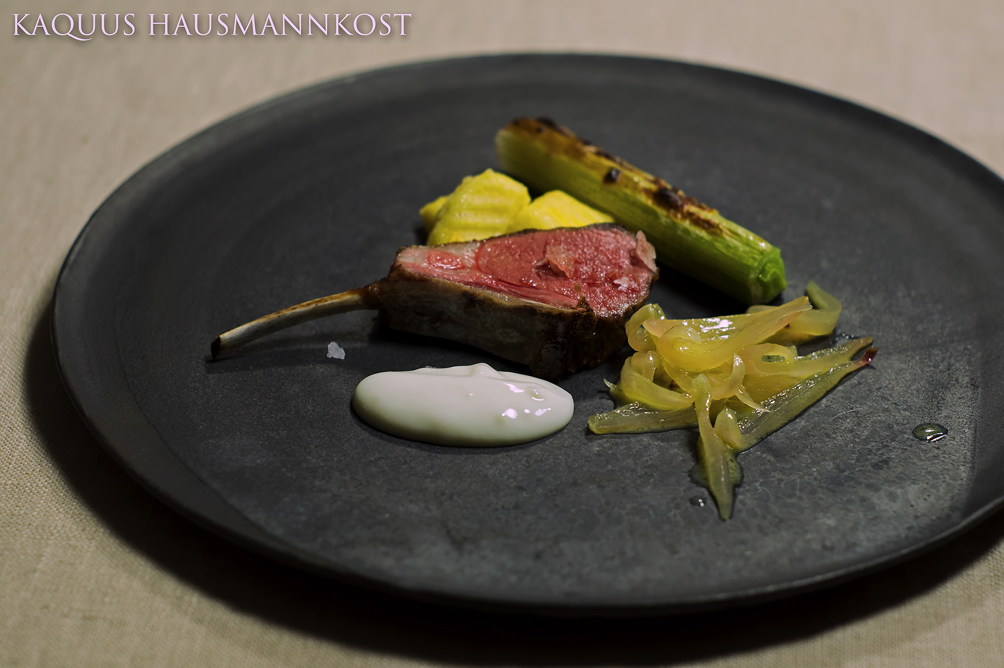 KAQUUS HAUSMANNSKOST: Lamm Lauch Zwiebel und Buttermilch
