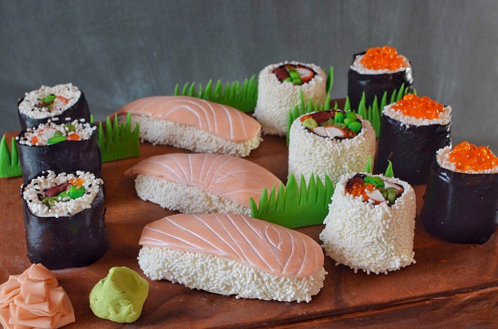 Sushi Cake Recipe: A Surprise For a Birthday Party