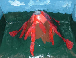 science project volcano