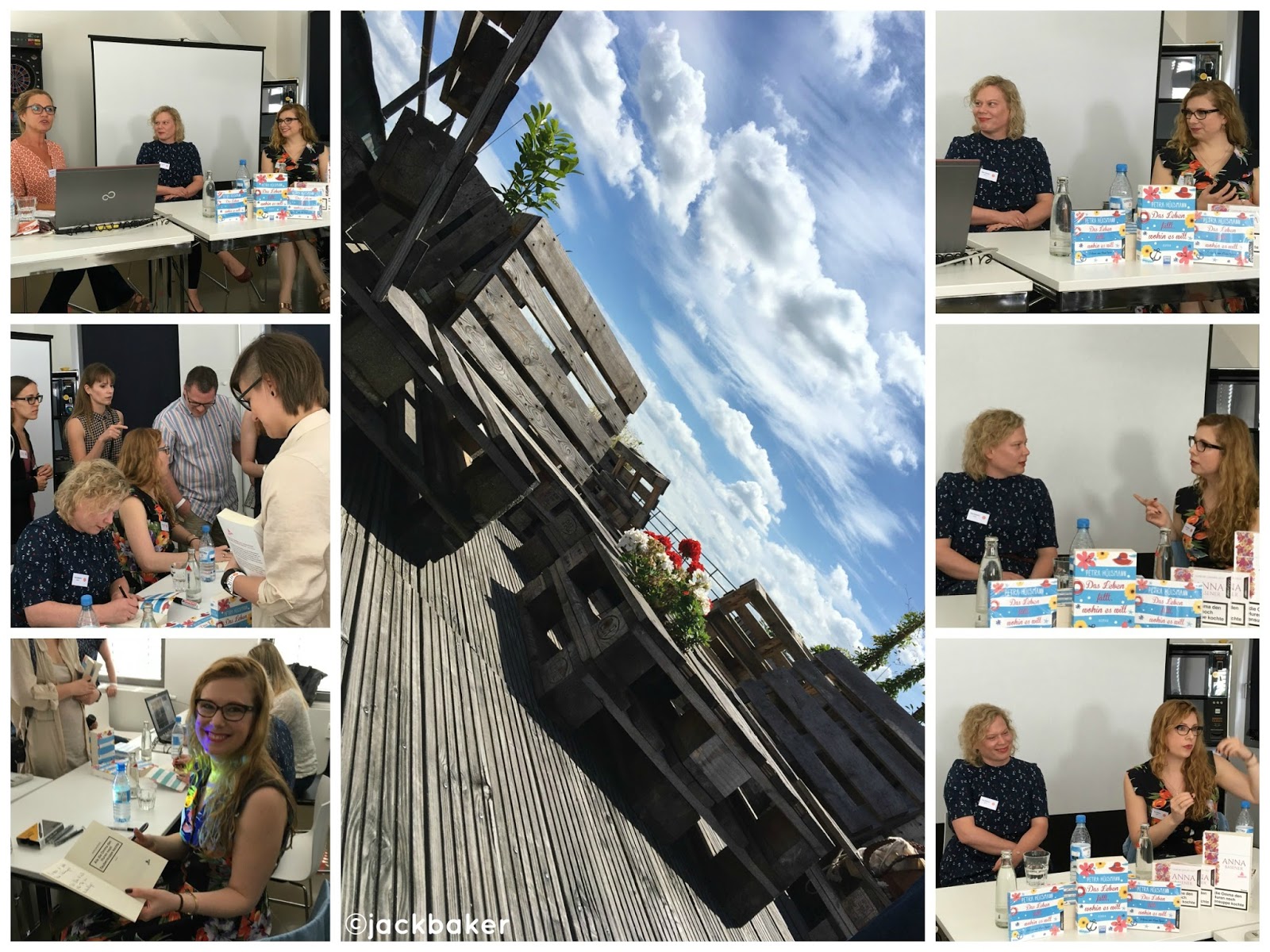 Buchstabencollage Fraumohrsrasselbandes Webseite