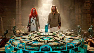 Aquaman y Mera en busca del tridente