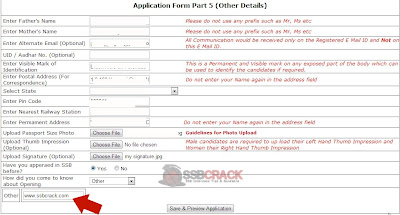 How to fill AFCAT 02/2013 Online Application Form