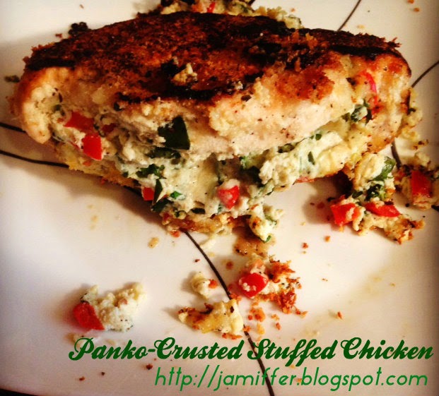 Going the Distance Recipe PankoCrusted Stuffed Chicken
