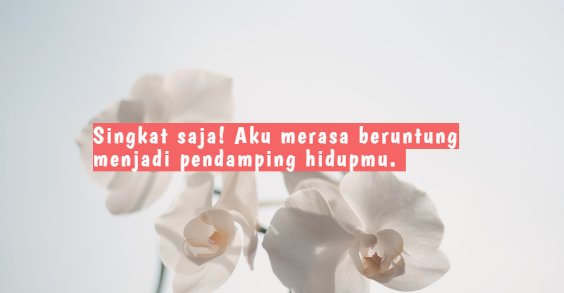 Kata Bijak Aku Beruntung Memilikimu