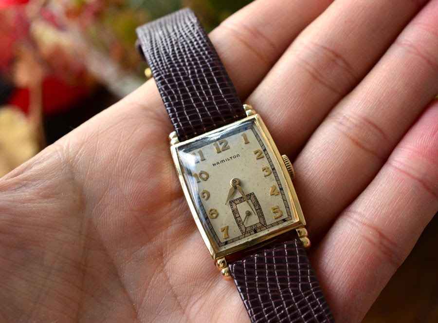 アンティーク HAMILTON(ハミルトン)10金GF ケース付き 手巻き機械式腕時計 極美品アンティーク時計 | RIP CORD