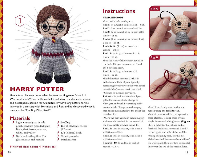 Eccentric Eclectic Woman Harry Potter Crochet 14 Magical Projects