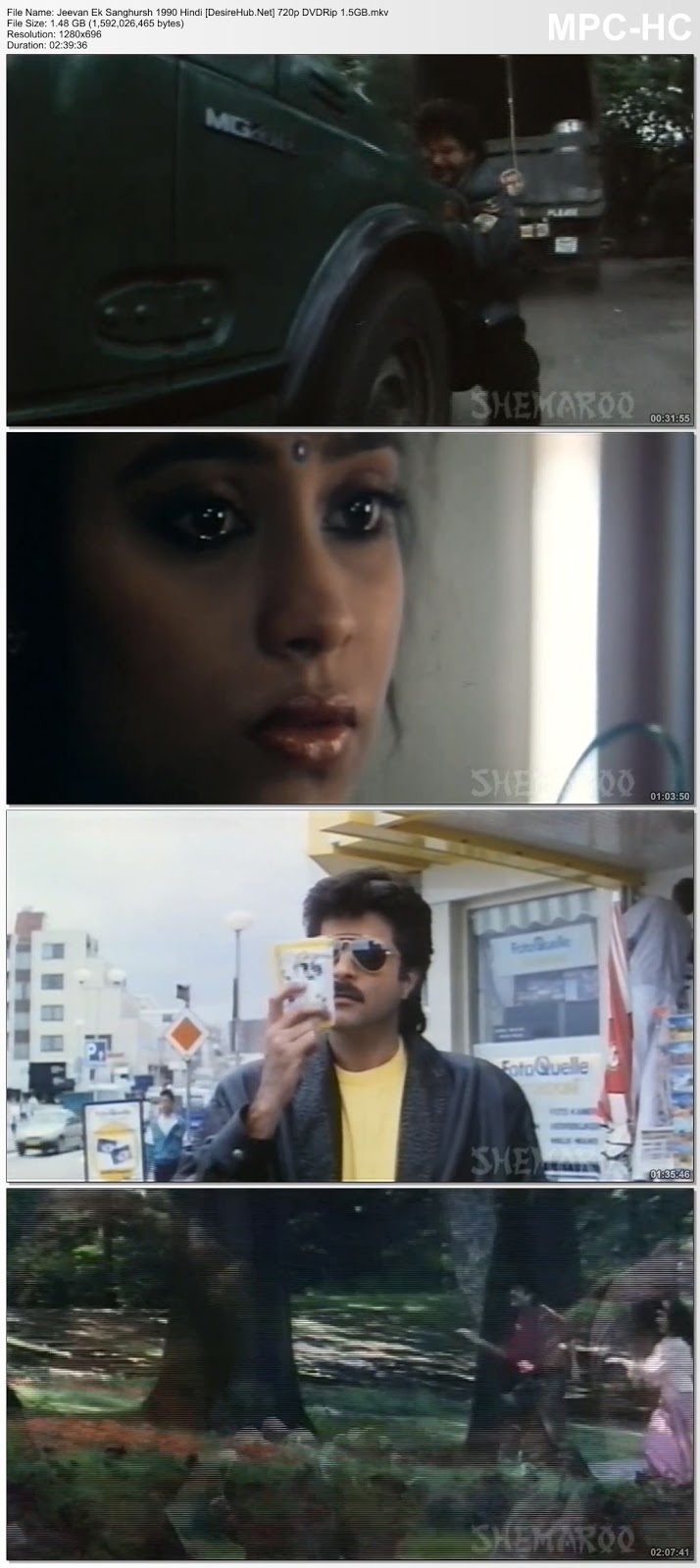 Jeevan Ek Sanghursh 1990 Hindi 720p DVDRip 1.5GB | MoviesHub