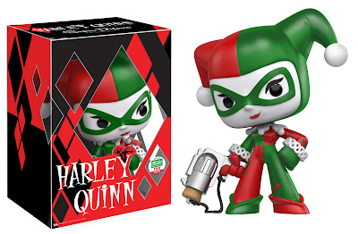 Holiday Harley Quinn Super Deluxe Vinyl DC Comics Figure by Funko