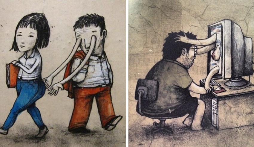 28 Mind-Blowing Illustrations By The French Banksy That Will Make You Think 28 Mind-Blowing Illustrations By The French Banksy That Will Make You Think