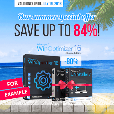 Ashampoo Summer Sale 2018 License key Ashampoo Summer Sale 2018 lizenzschlüssel