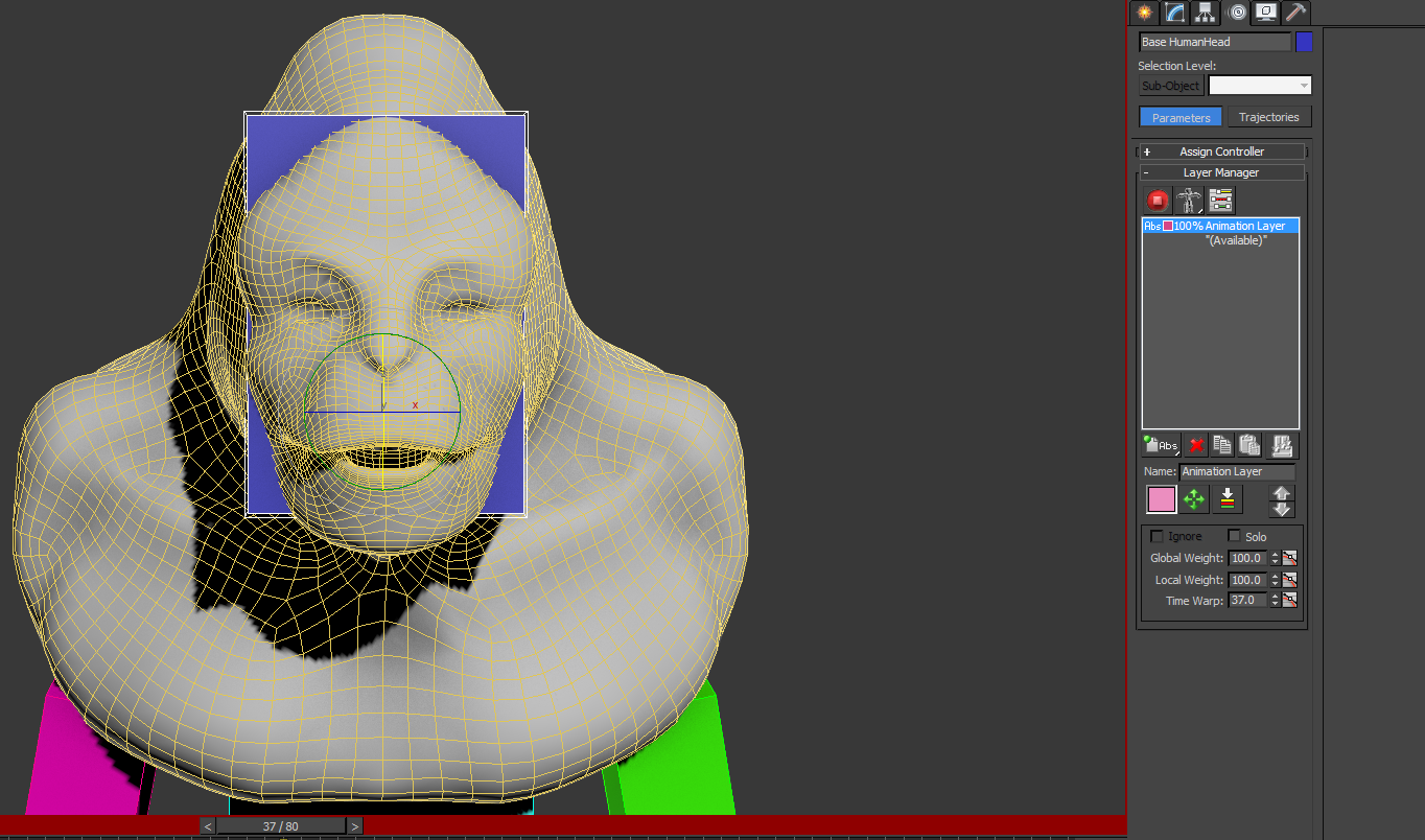 Chris McEwan Animation: Animation - Morph Targets and Bone Rig - Facial ...