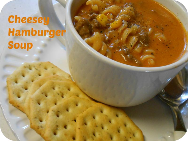 The Better Baker (Simple) Cheesey Hamburger Soup