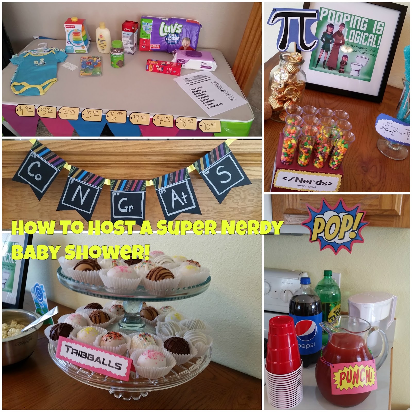 The FeauxCajun Kitchen: A Super Nerdy Baby Shower!
