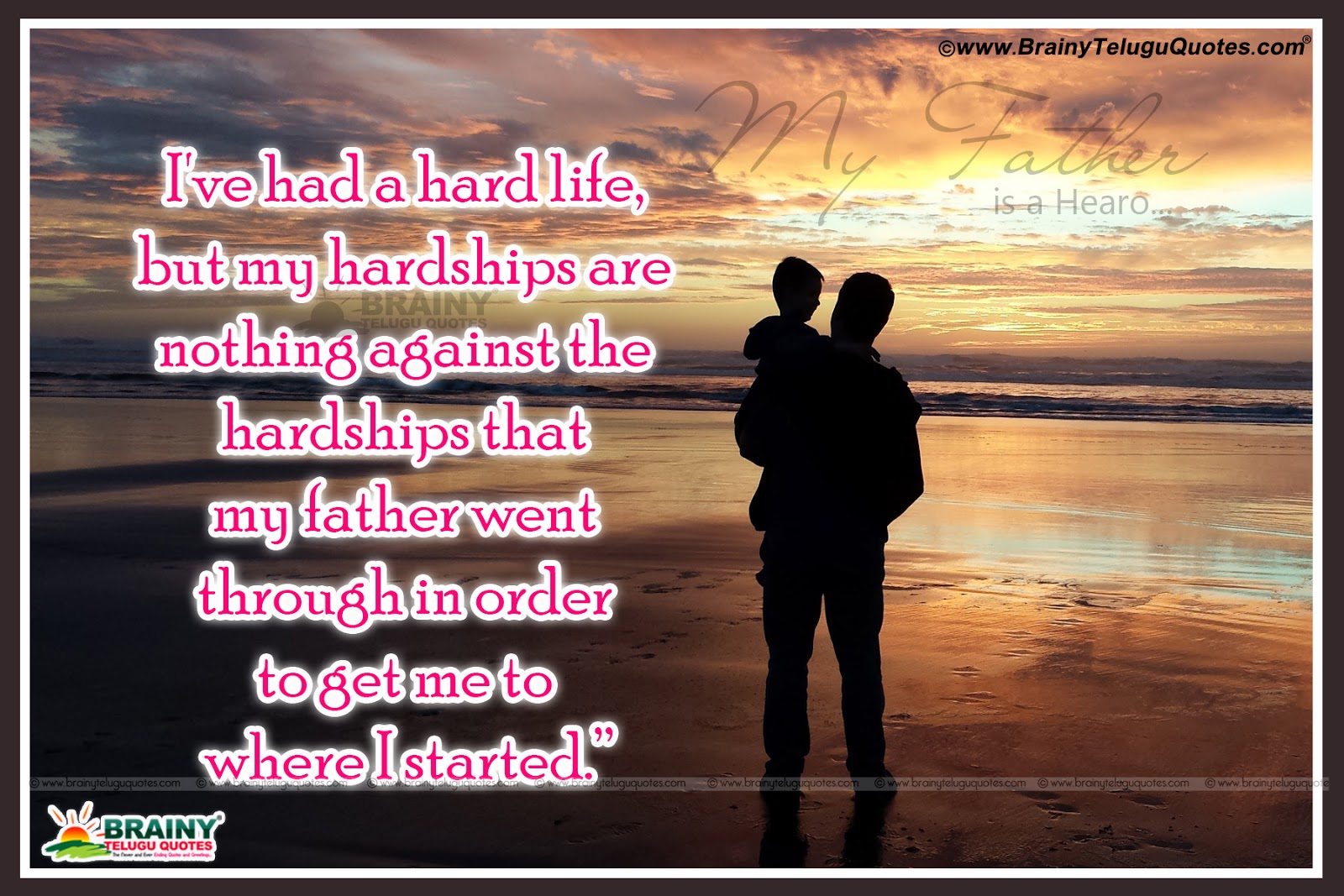 Father Loving Quotes In English Heart Touching Father And Daughter Quotes Brainysms