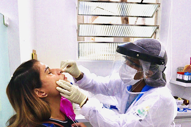 A realização do teste acontece de segunda a sexta sempre das 14h às 16h.