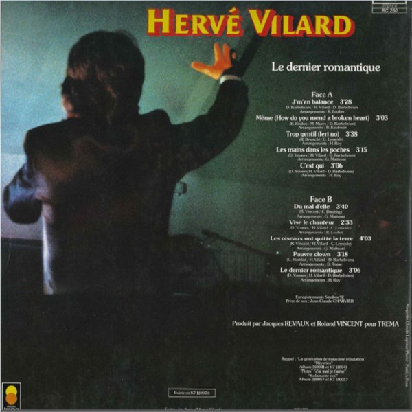Cette Page N'est Pas Disponible Pour Le Moment Les Chansons Perdues: (Disponible) Hervé Vilard