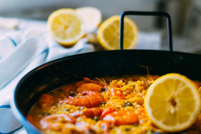 Receta paella fácil