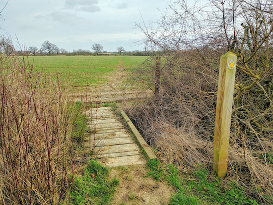 The footbridge mentioned in point 16 above Image by Hertfordshire Walker released via Creative Commons BY-NC-SA 4.0 The footbridge mentioned in point 16 above Image by Hertfordshire Walker released via Creative Commons BY-NC-SA 4.0