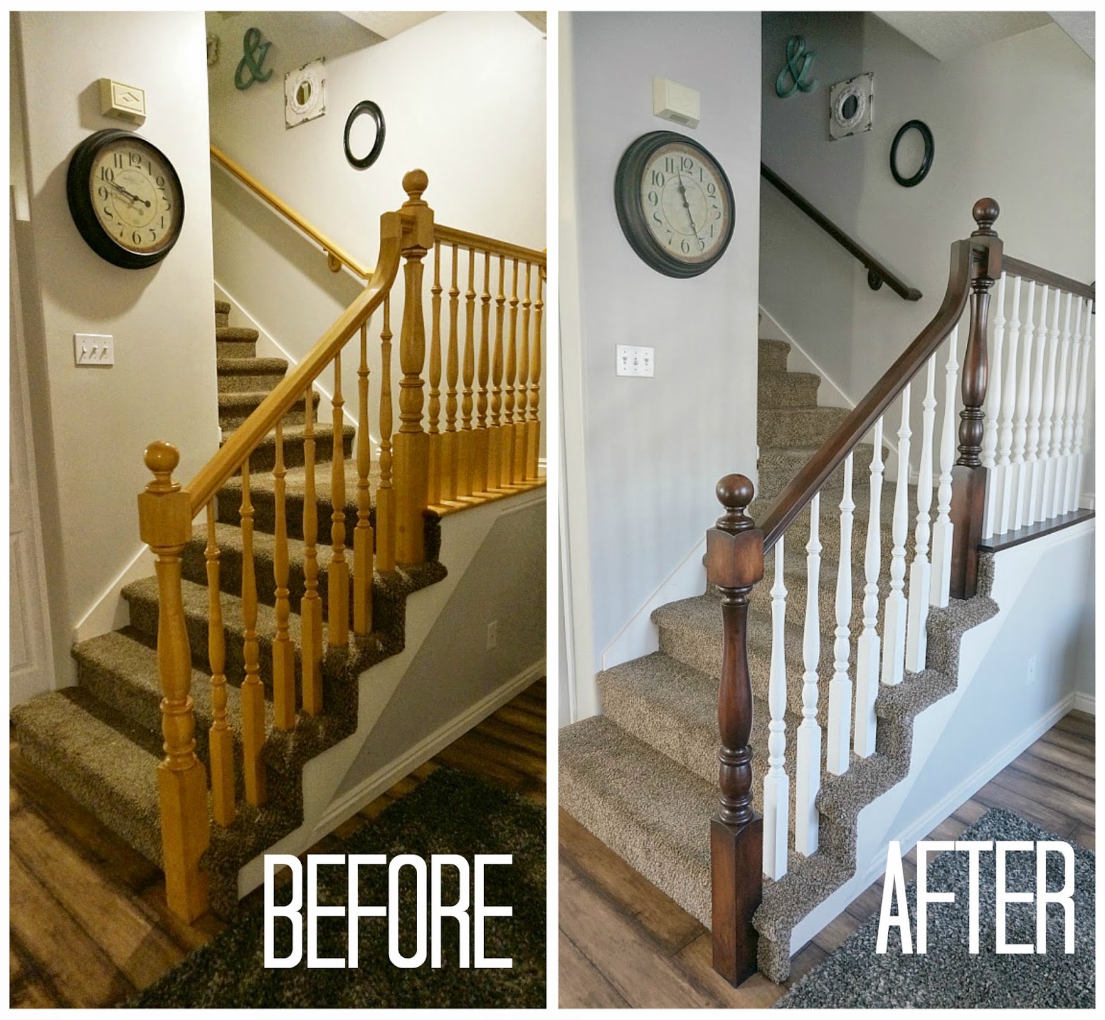 Two Points For Honesty Refinishing Oak Stair Railings staircases-and-banisters