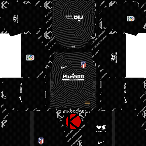 Atletico Madrid 2020 21 Nike Kit DLS2019 Kuchalana