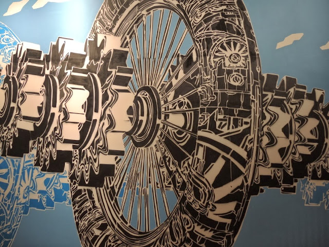 New Indoor Piece By Polish Artist M-City At The Sandnes Science Museum In Norway 3