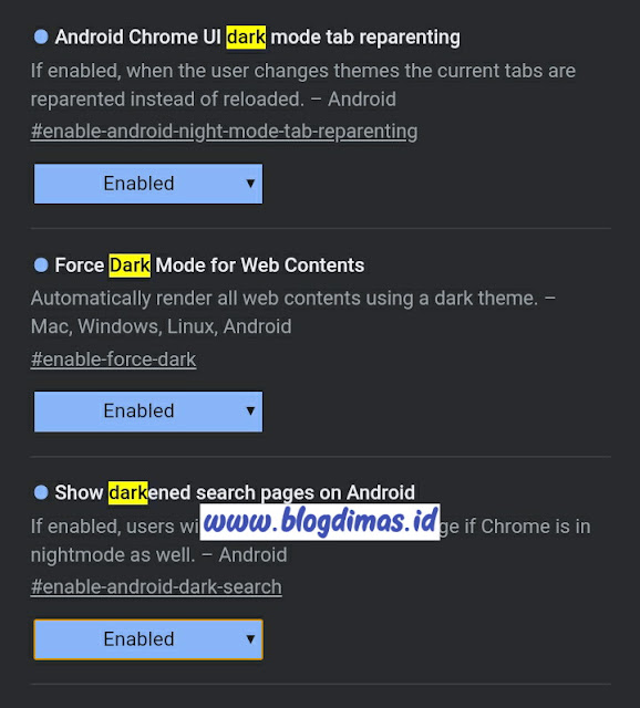 Cara Mengganti Tema Chrome Di Android Menjadi FULL DARK MODE