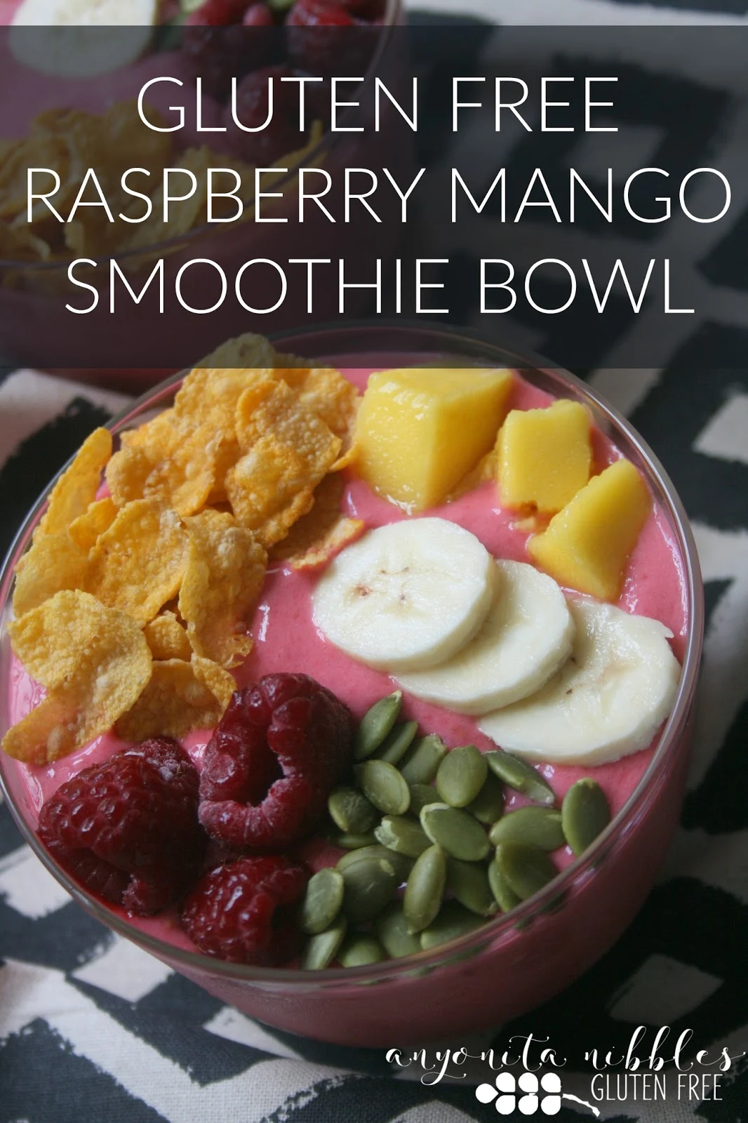 Image of a vibrant Mango Smoothie in a glass, garnished with fresh mango slices.