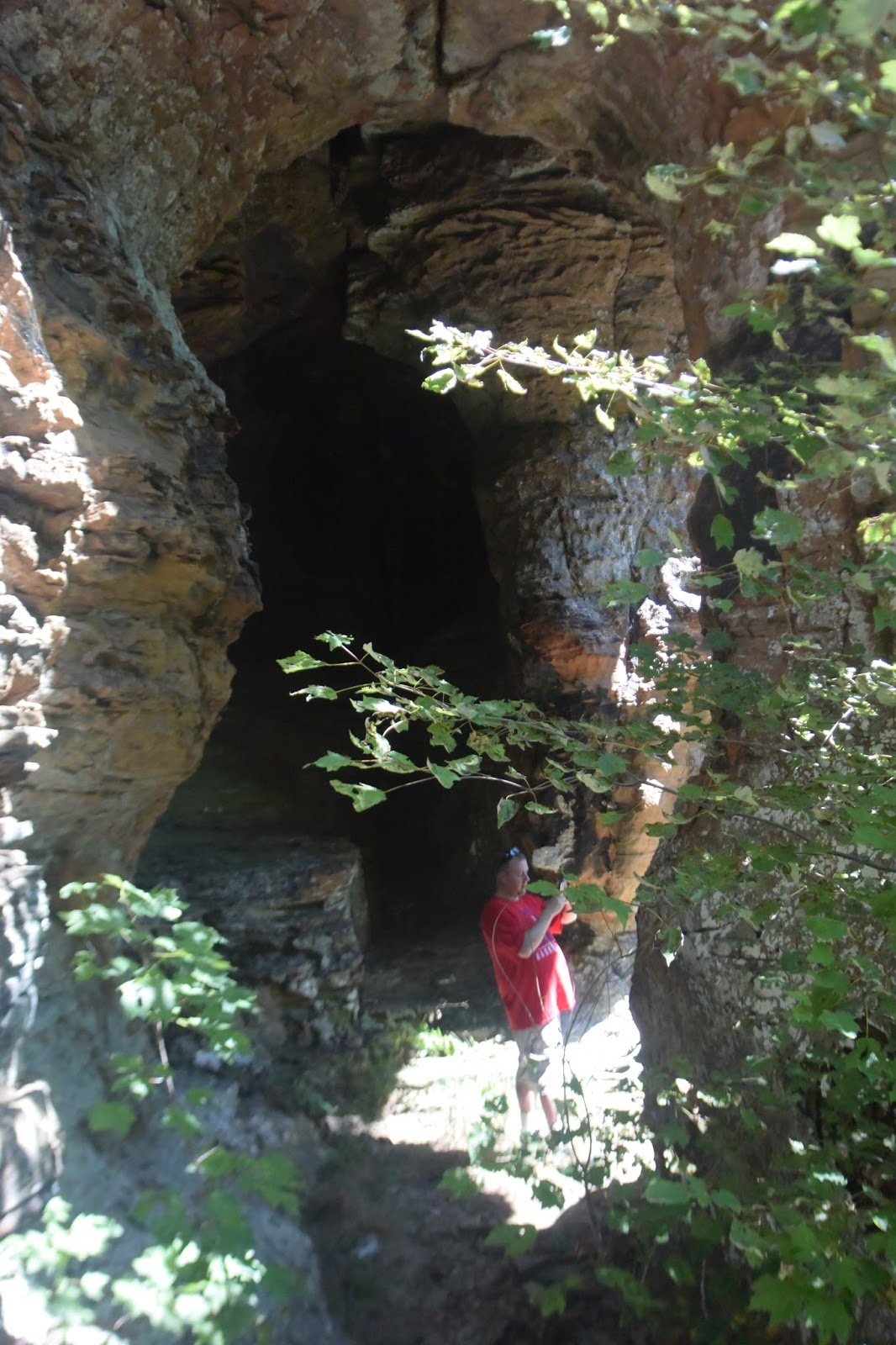 Rick's Hiking Blog Sandstone Castle, Richland Wilderness Area