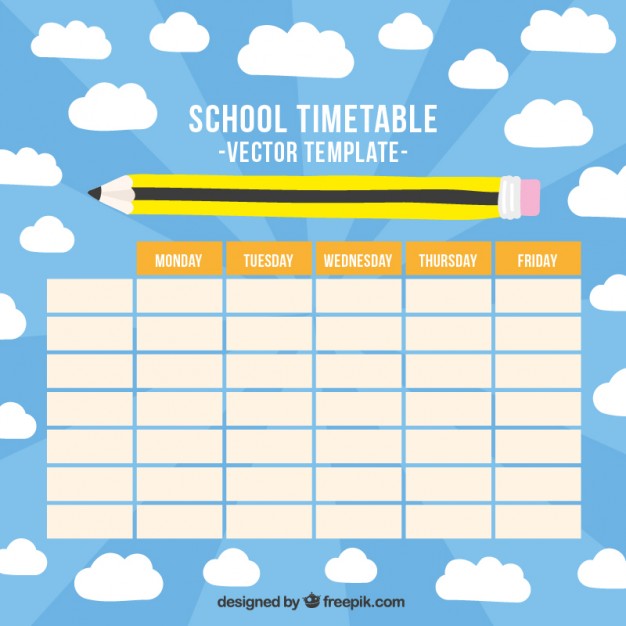 manufacturing timetable chart excel