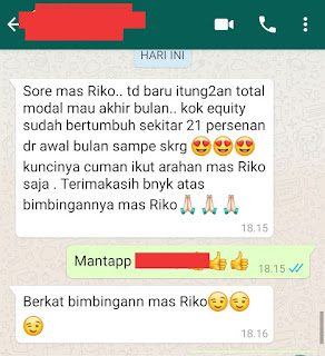 Portofolio Rikopedia dan testimoni member